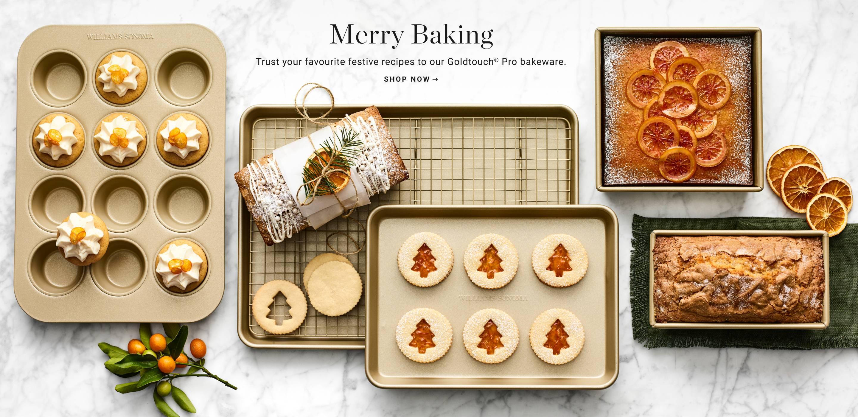 Trust your favourite festive recipes to our Goldtouch Pro Bakeware. | Shop Now